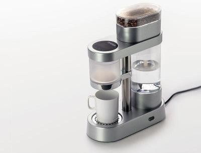 Smart Coffee Maker - Silver Single Serve Brewer