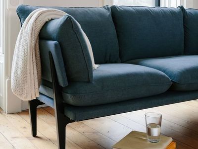 Floyd Sofa Like New – Deep Blue/Teal
