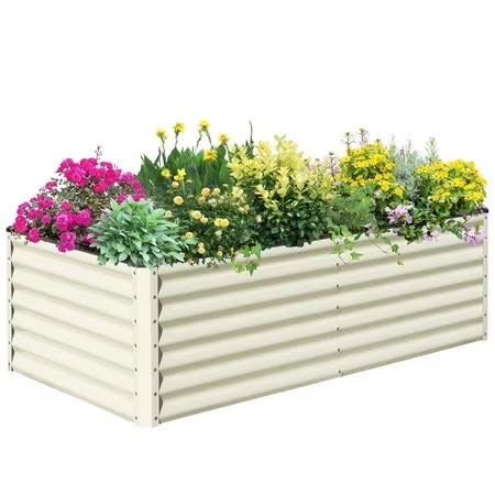 SnugNiture Galvanized Raised Bed, 6x3x2 ft