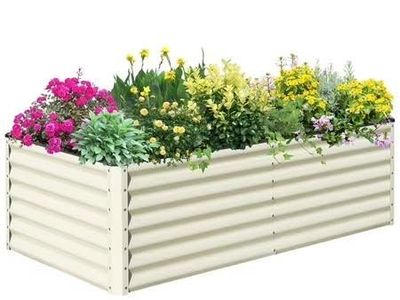 SnugNiture Galvanized Raised Bed, 6x3x2 ft