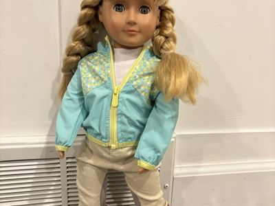 Our Generation 18-inch “Tamera” Blonde Doll with Extra Clothes
