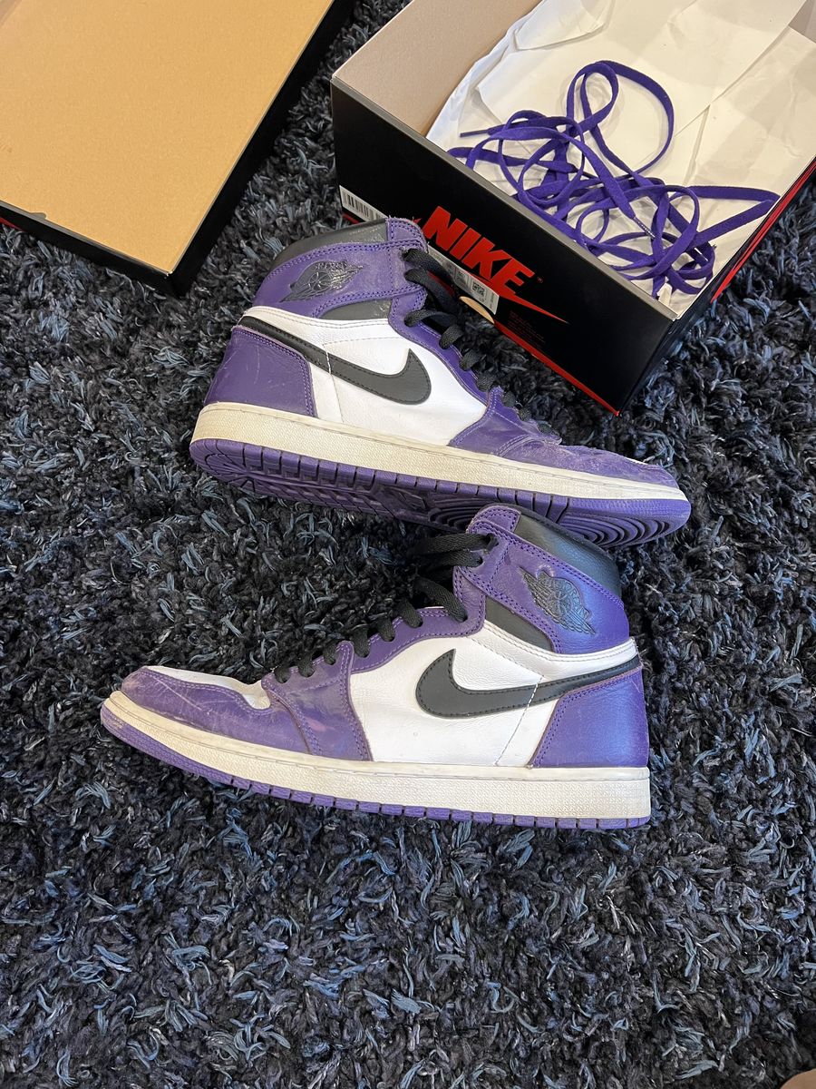 Court Purple Jordan 1 High