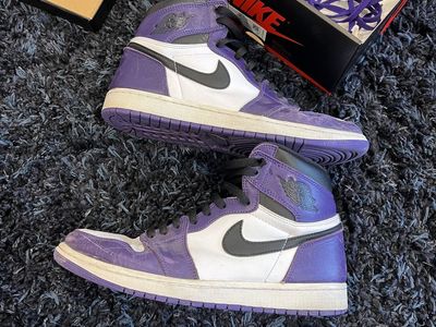 Court Purple Jordan 1 High