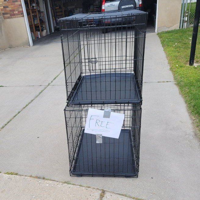 Dog crates FREE