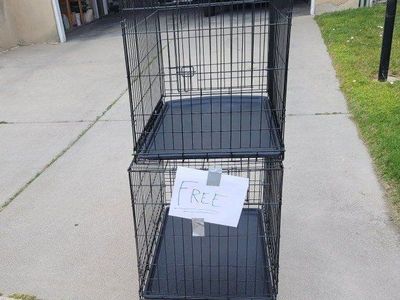 Dog crates FREE