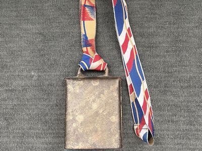 Olympic Cowbell for the US. Ski Team-Vintage