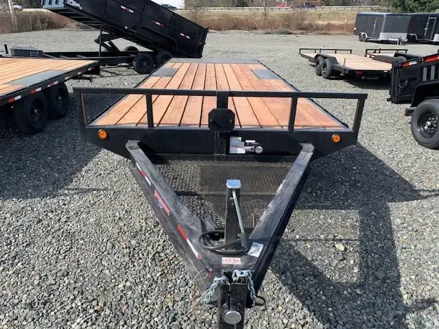8.5x24 Deckover Equipment Trailer FREE INSPECTION
