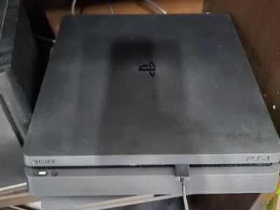 Sony PlayStation 4 Slim PS4 500GB Black Console CUH-2015A with Black Controller