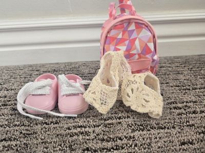 Our Generation Doll Clothes & Accessories Lot: PJs, Holiday, Casual Outfits