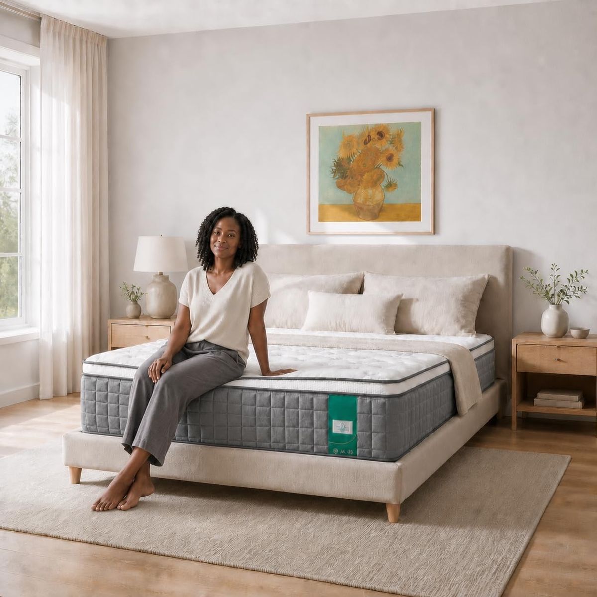 Queen Size Mattress 12 Inches Medium Firm