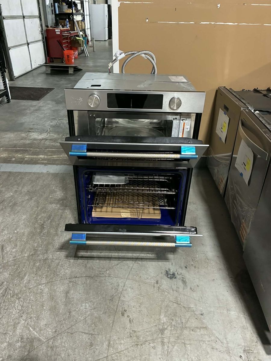 NEW KITCHENAID 30 INCH MICROWAVE WALL OVEN COMBO