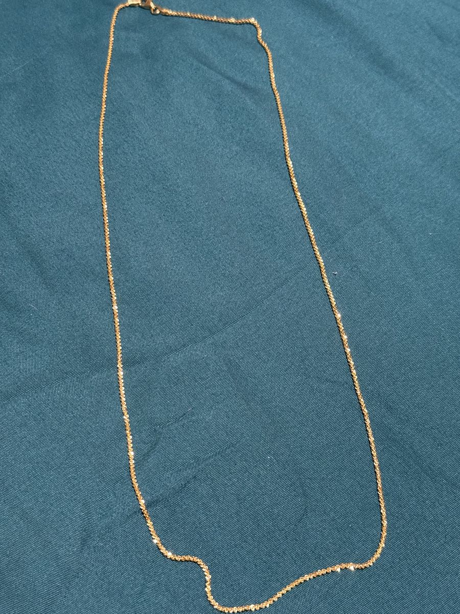 2 Twisted rock silver chains