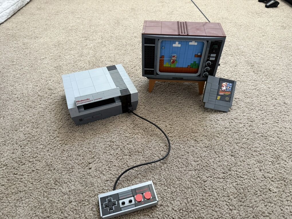 Lego NES Mario set