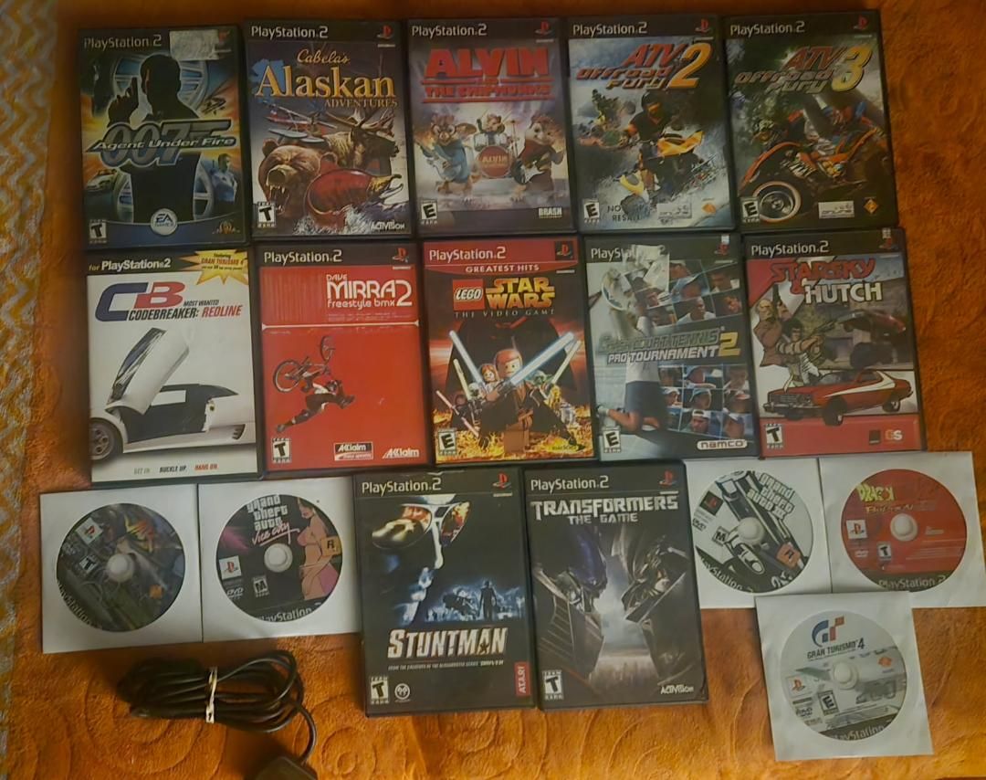 Ps2 games $5 each including Grand Theft Auto 3! trades considered!~
