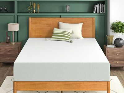 ️ ZINUS Green Tea Memory Foam 12” Mattress – KING