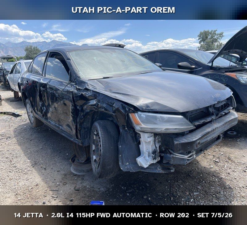 2014 Volkswagen Jetta Mk6 Parts - UTPAP Orem