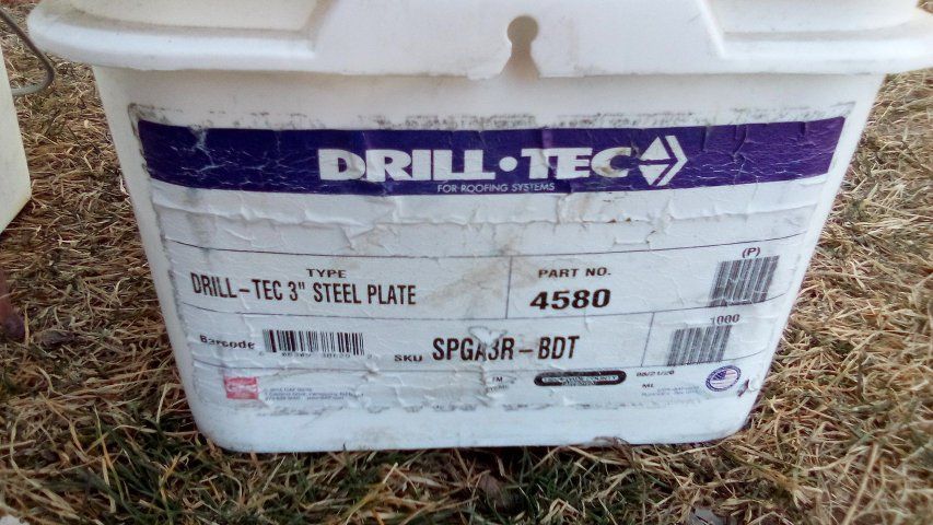 Drill-Tec 3" Steel Plates