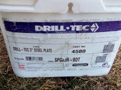 Drill-Tec 3" Steel Plates