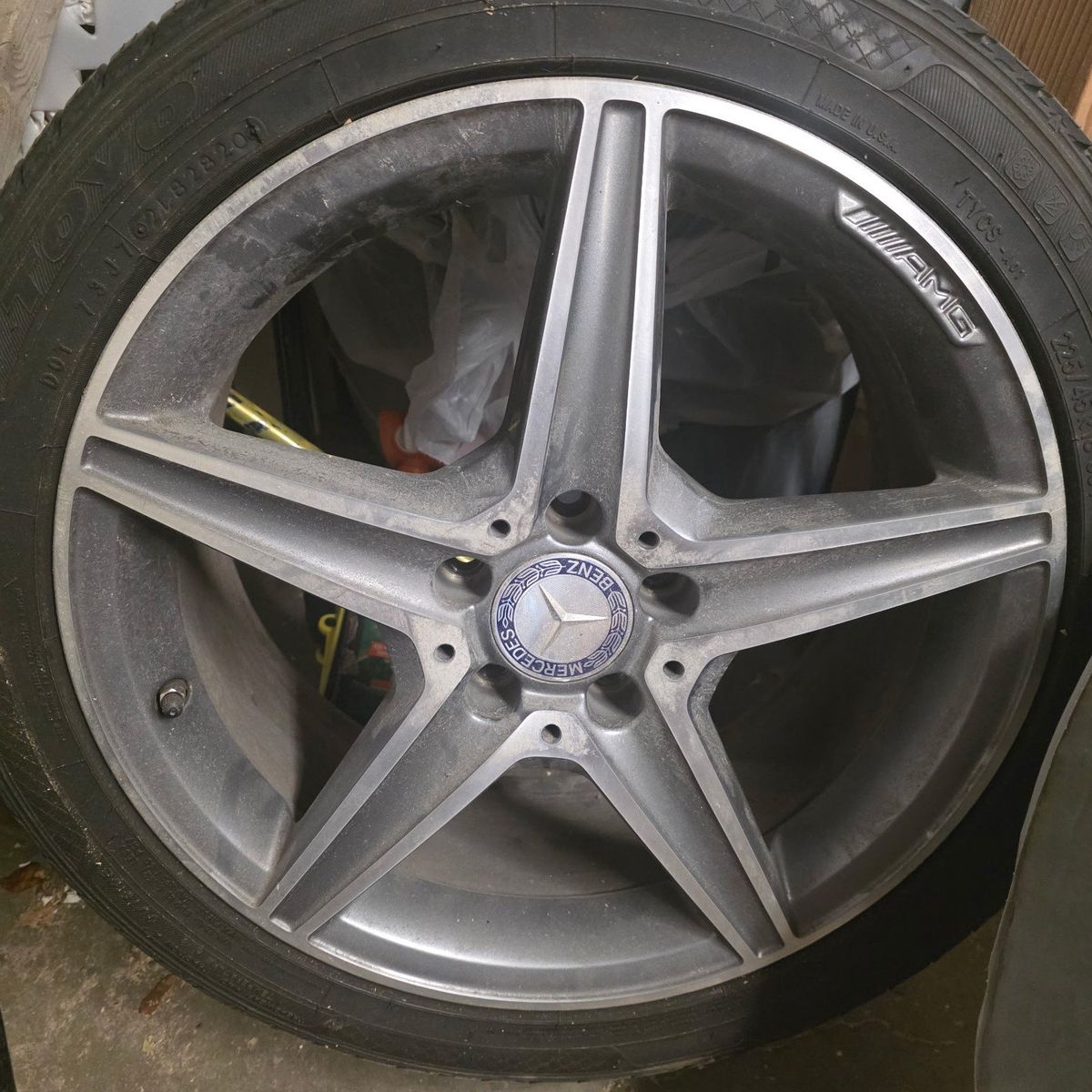c class amg wheels