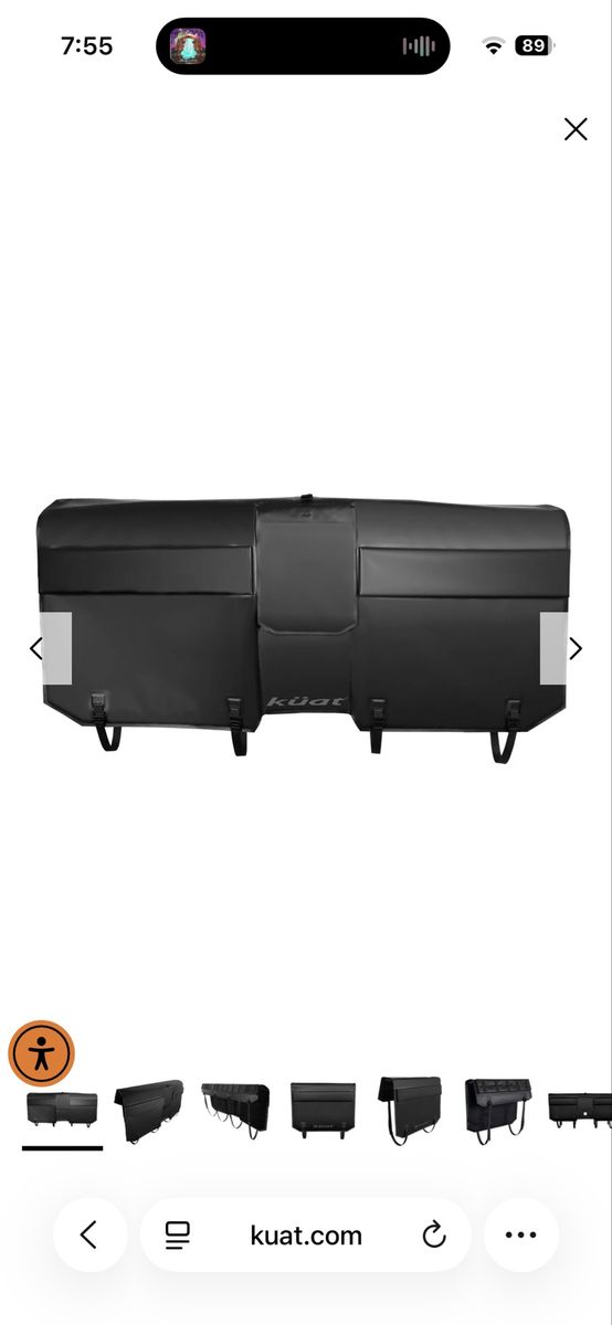 Kuat Huk Large Curved Tailgate Rack Pad