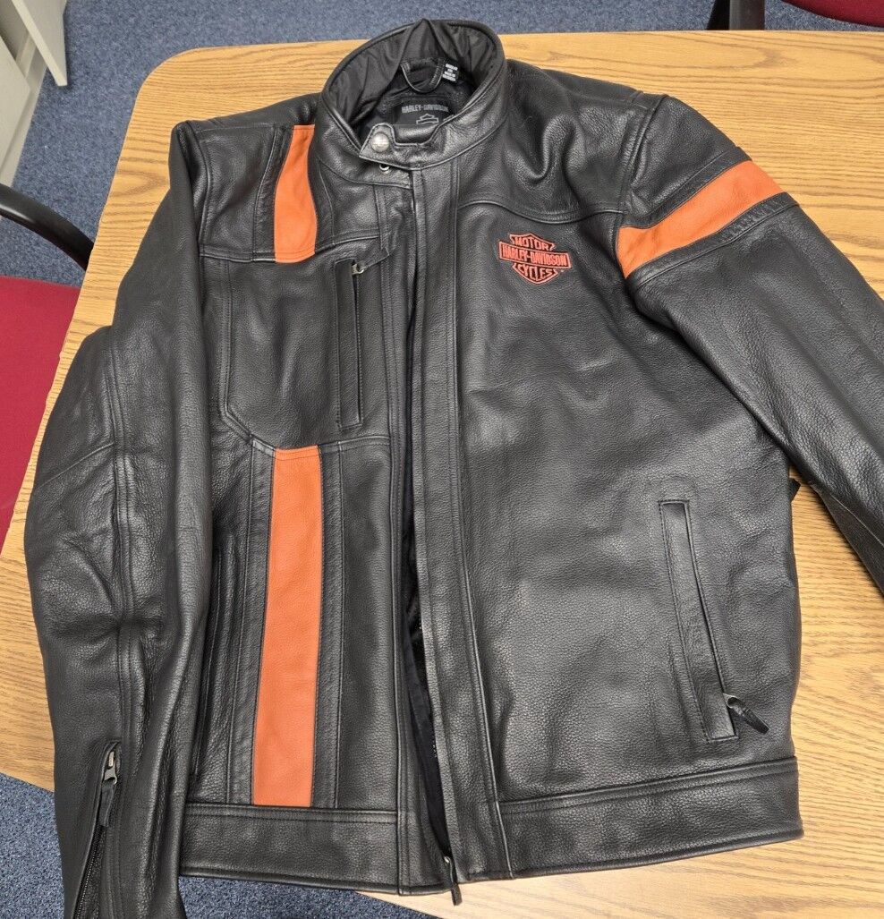 2XL Harley Leather.