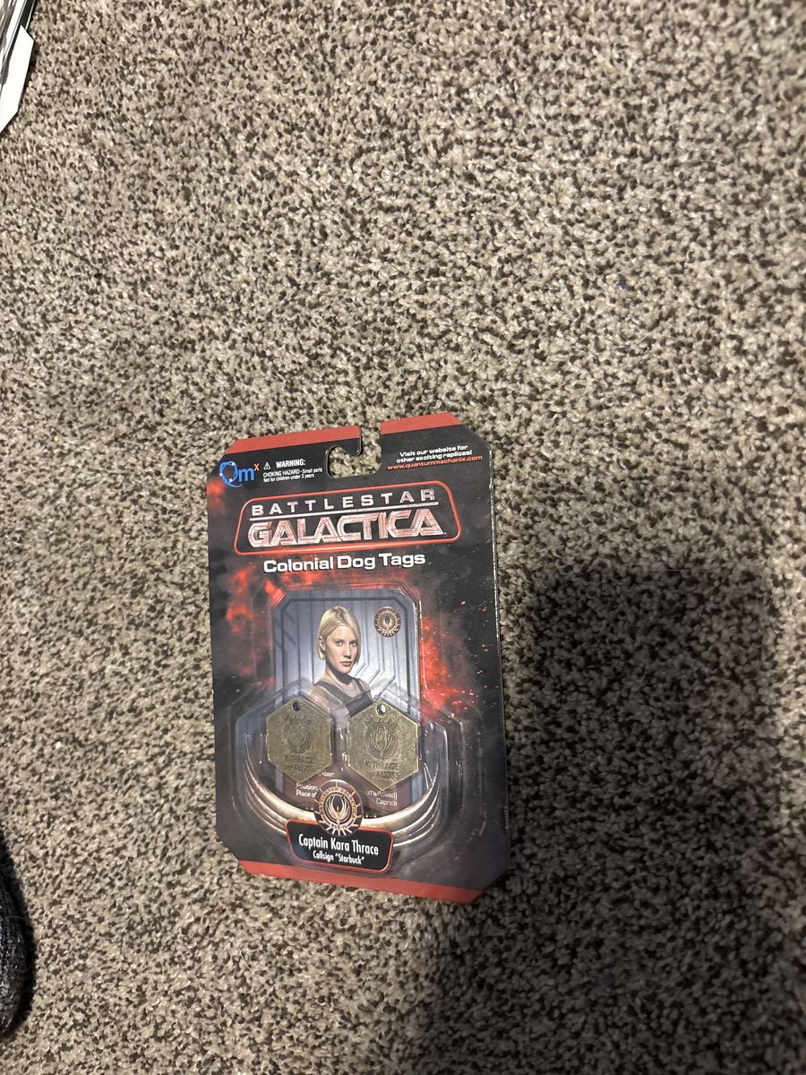 Battlestar Galactica Colonial Dog Tags