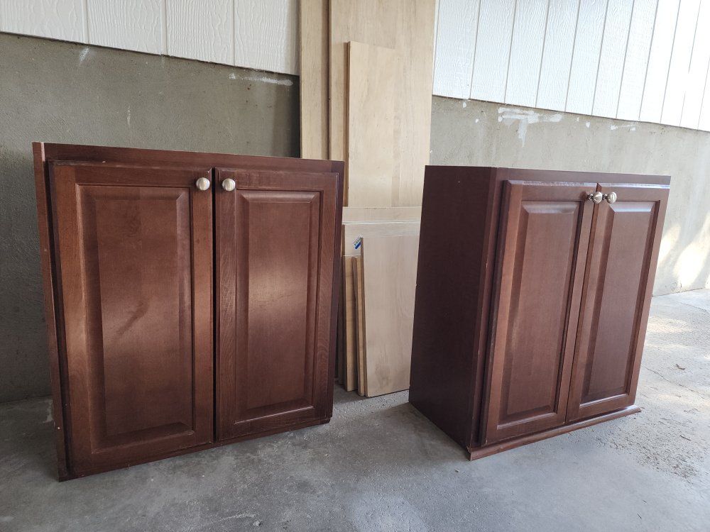 Wall Cabinets Set of 2