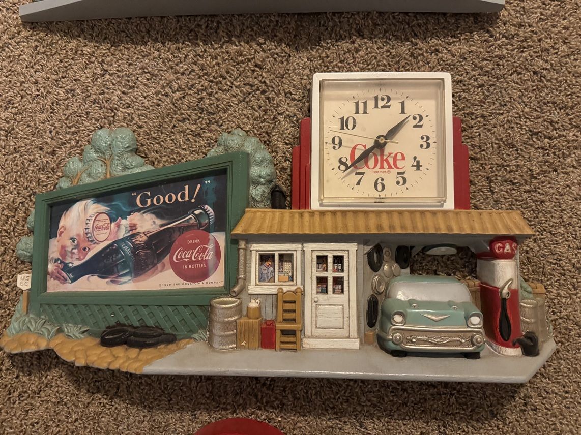 Coca Cola clocks