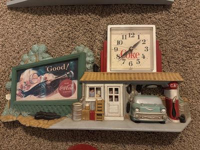 Coca Cola clocks