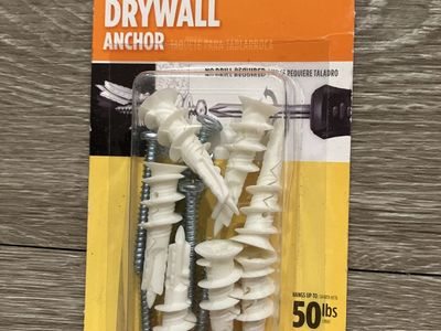 E-Z Anchor Dry Wall Anchors for Drywall New In Box