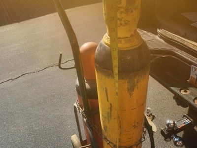 Oxy-Acetylene Welding Tanks Set with Rolling Cart best offer