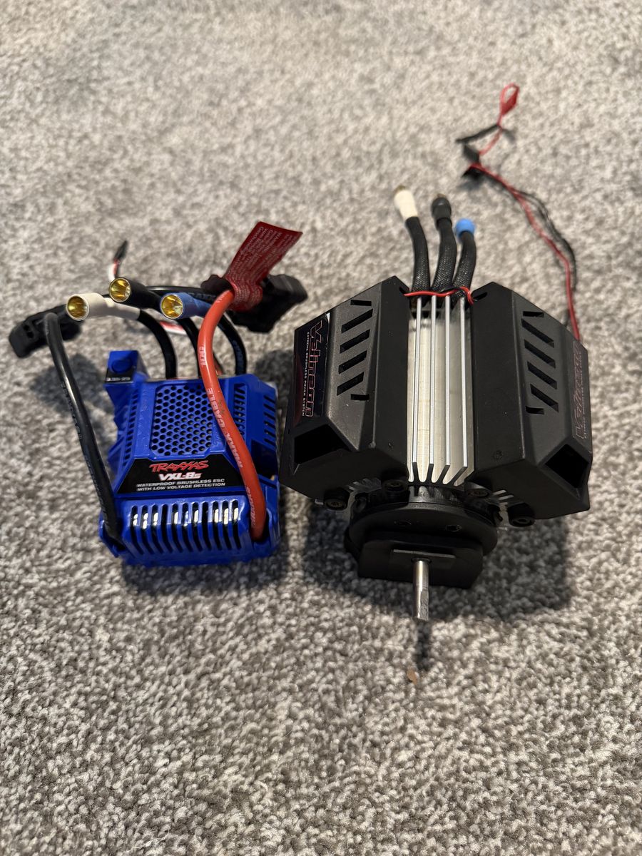 Vxl-8s Motor And Esc Out of XRT