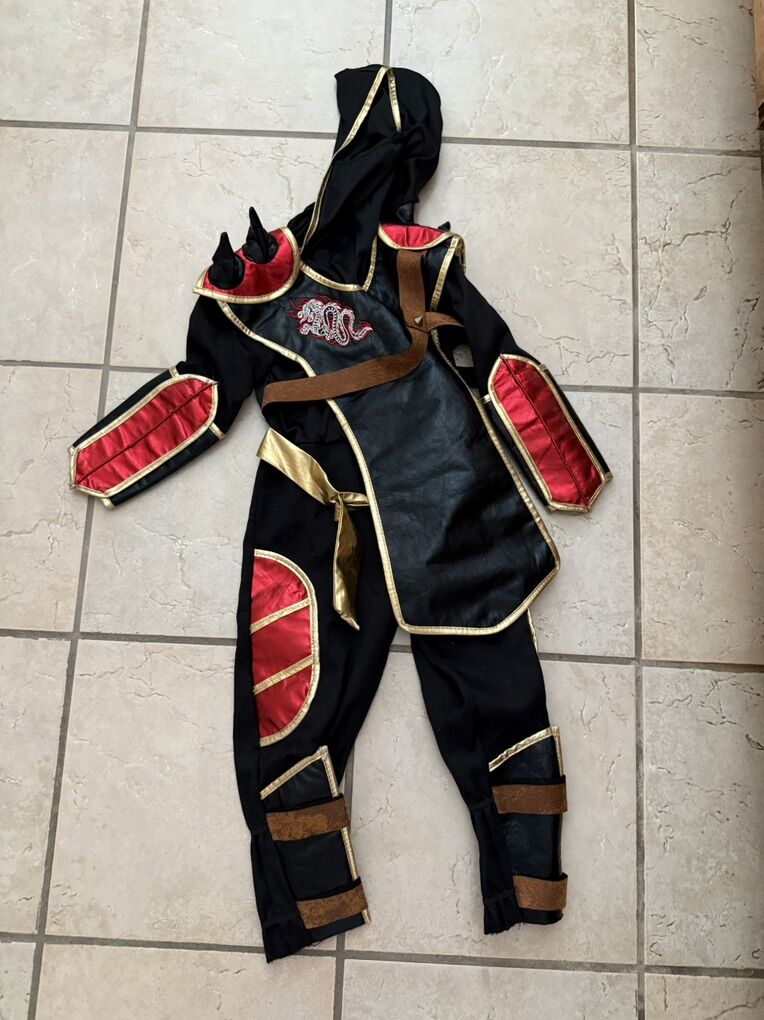 Kids Ninja Costume Size 3-4 Teetot & Co.