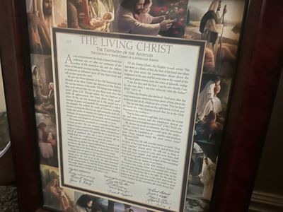 Religious Framed Art Prints and Tile Art - The Living Christ