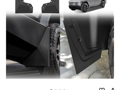 Cybertruck Mud flaps - New