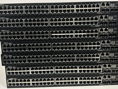 Dell N3048 - 48-Port, Gigabit, Managed Layer 3 Switches, 2x 10G SFP+ - $40 Each - 7 Units Available