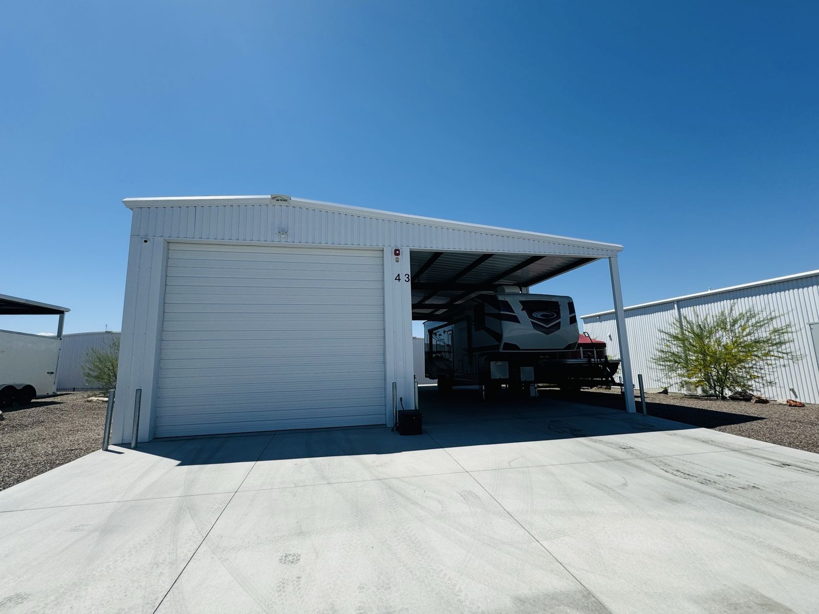 Premium RV and Storage Unit with a Loft
