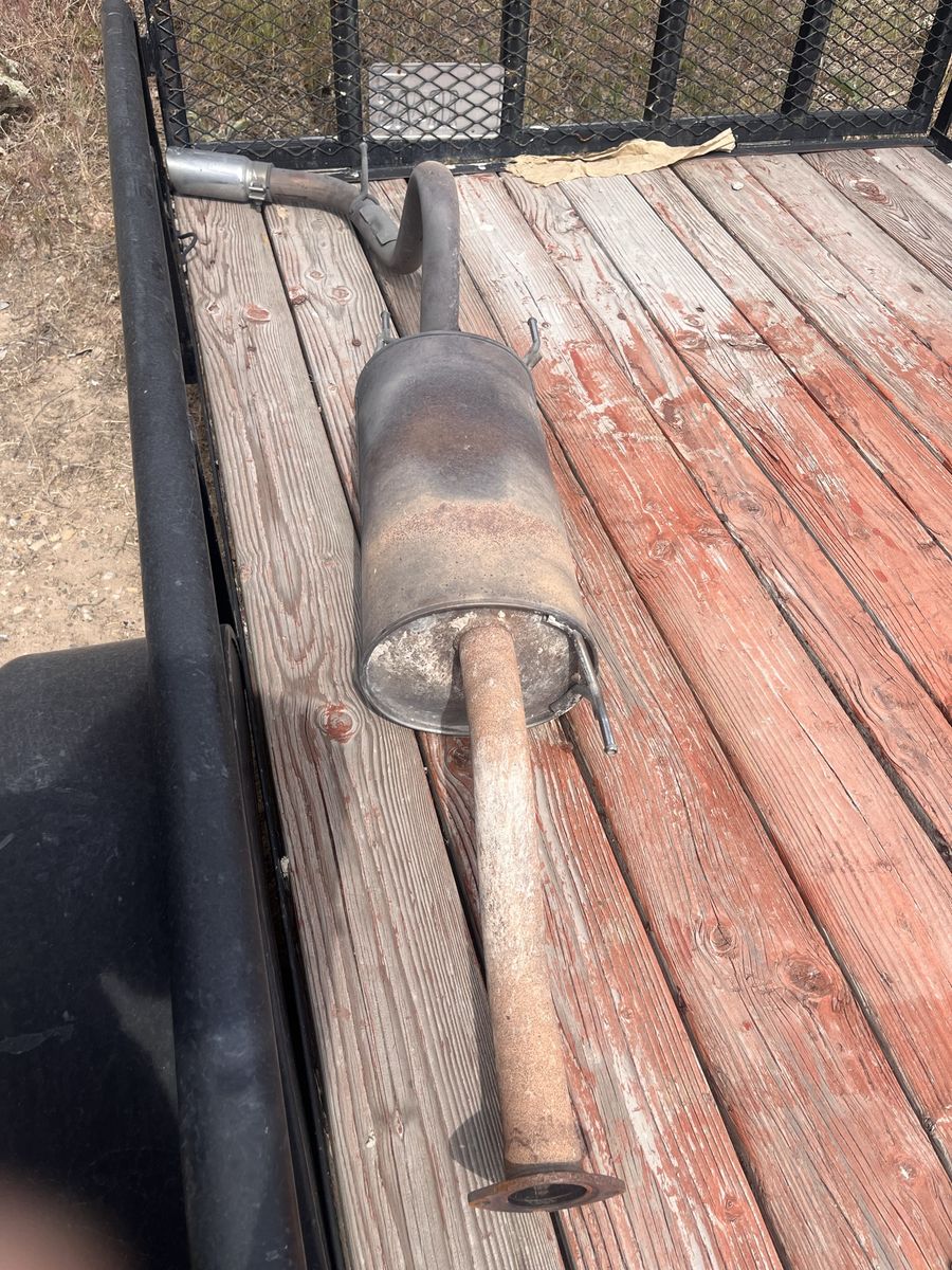 Toyota tacoma 2019 muffler!