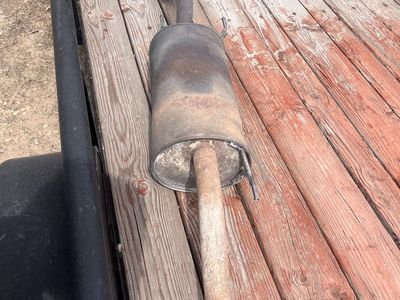 Toyota tacoma 2019 muffler!