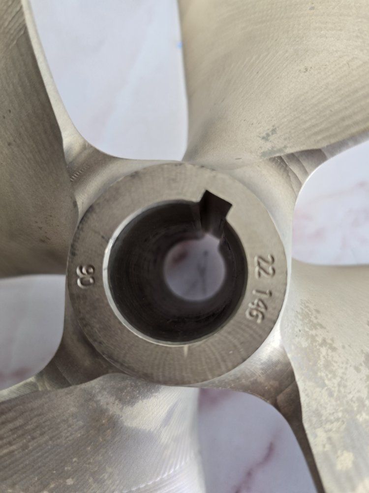 Axis / Malibu Wake Boat Propeller – ACME CNC Nibral 1-1/8 Shaft