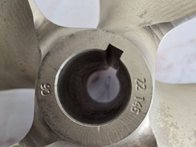 Axis / Malibu Wake Boat Propeller – ACME CNC Nibral 1-1/8 Shaft
