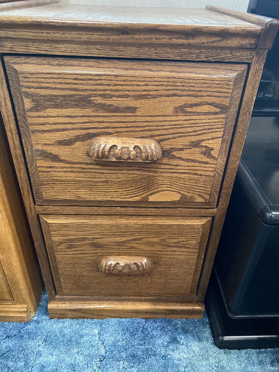 Filing cabinet wood