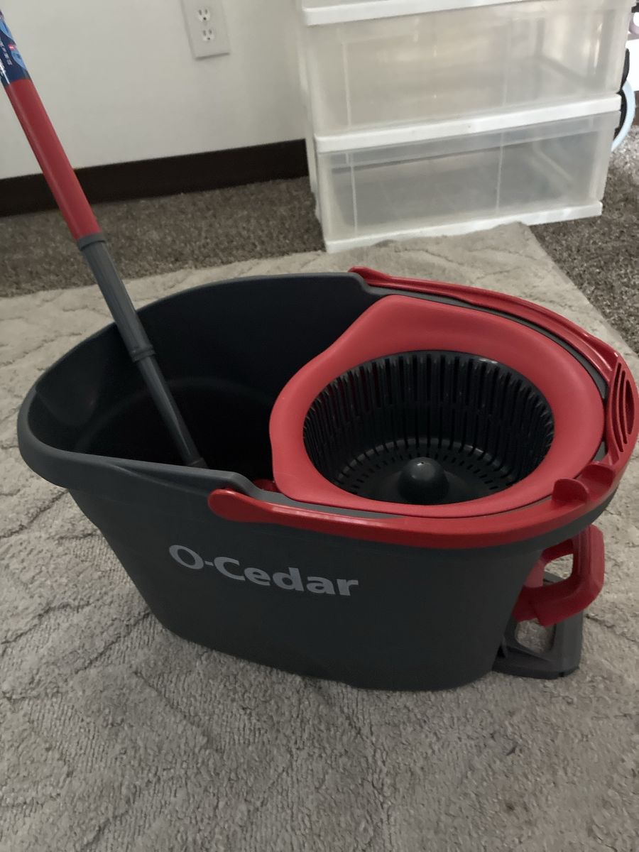 O-Cedar EasyWring Spin Mop and Bucket System