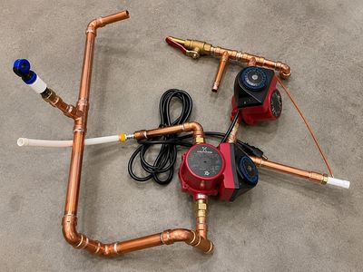 Grundfos Hot Water Recirculation System – Two Pumps
