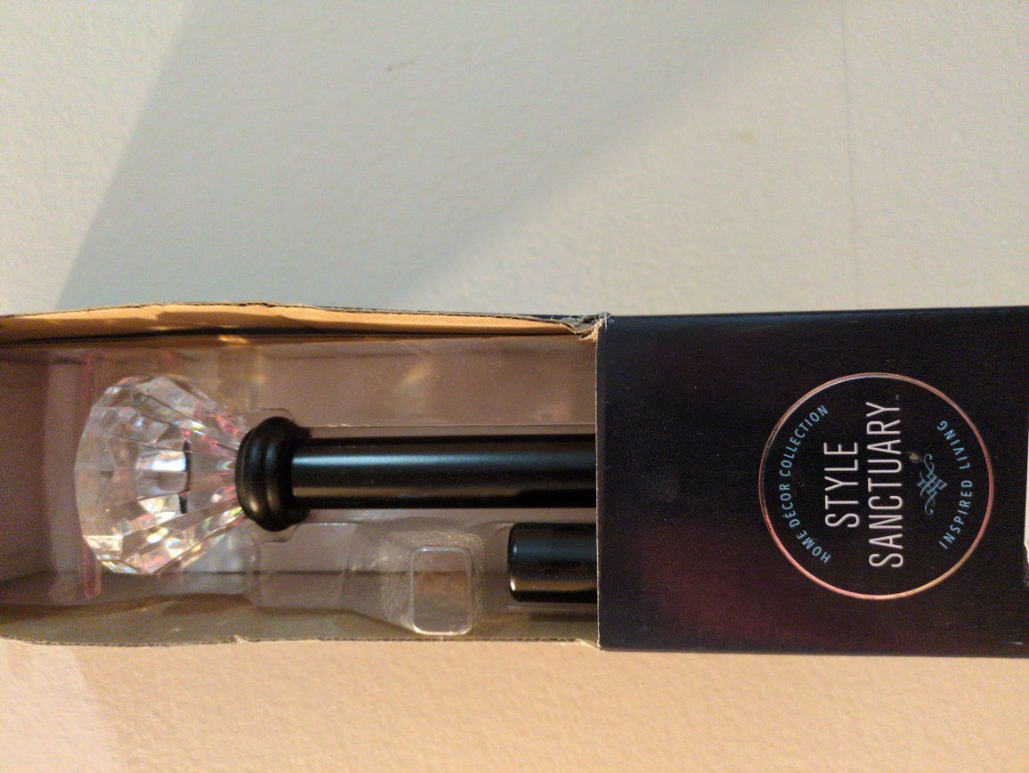 84 in by 120-in curtain rod