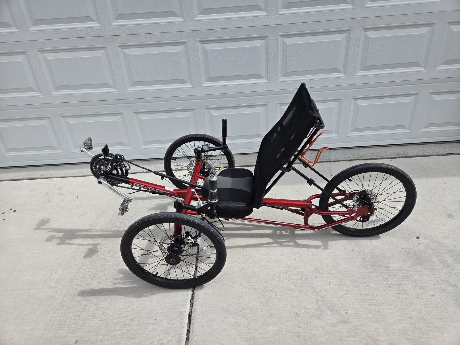 Sun Recumbent Tadpole Trike- Adapted for Left-Hand Only Operation