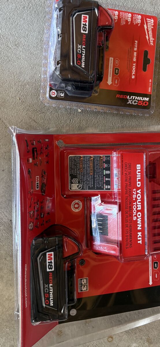 M18 Battery and Battery starter kit