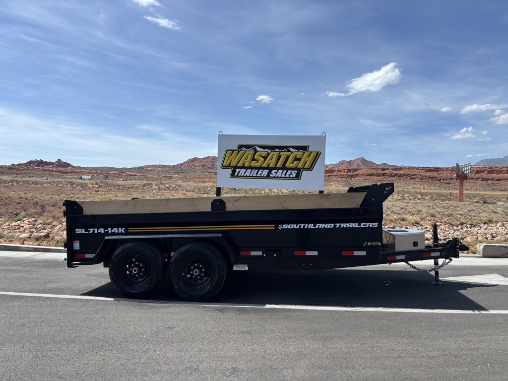 2026 Southland Trailers 7X14 Heavy Duty Dump 15.4K
