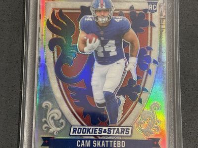 Cam Skattebo Giants Rookie Crusade Refractor Holo