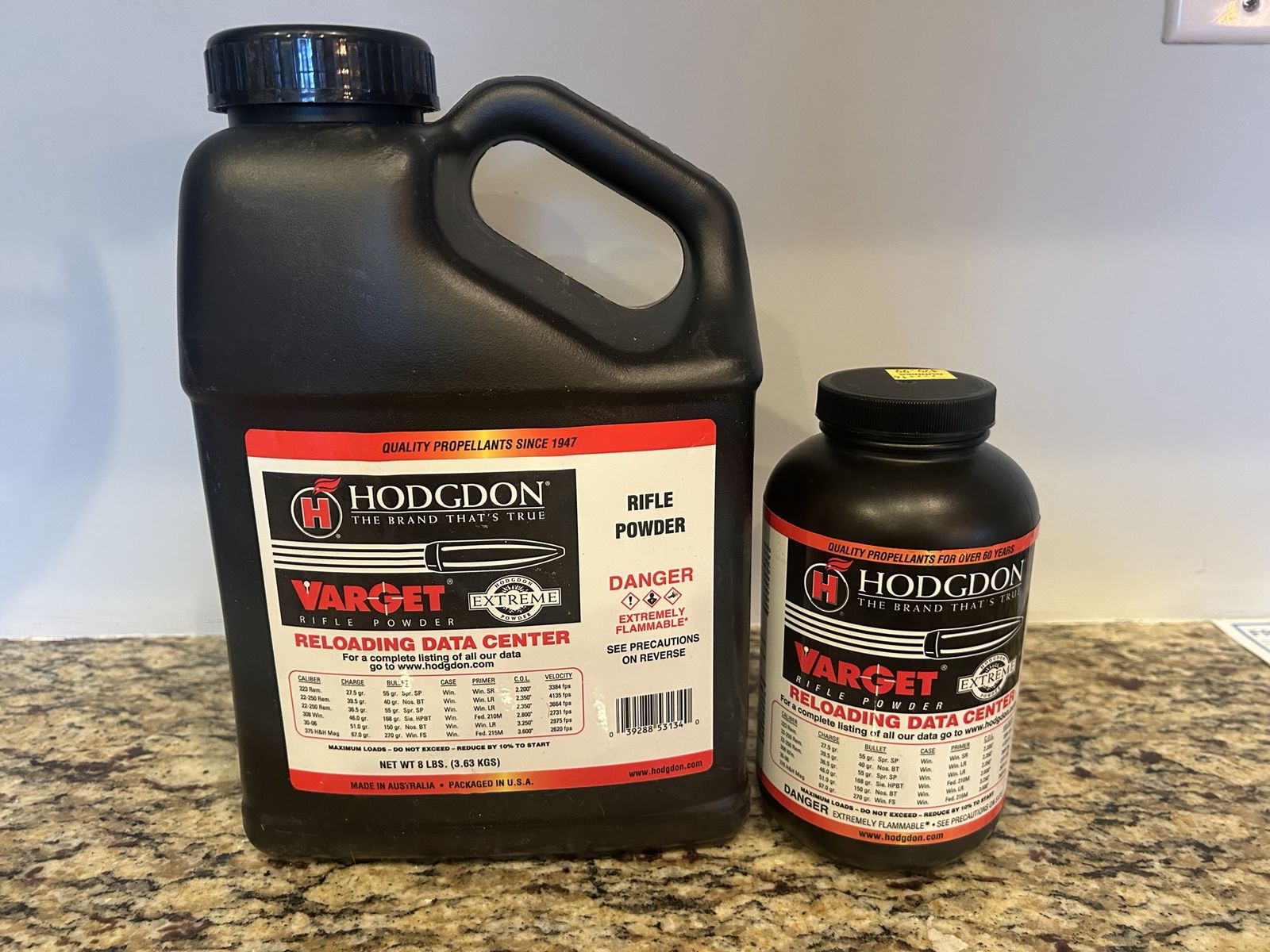Varget and H1000